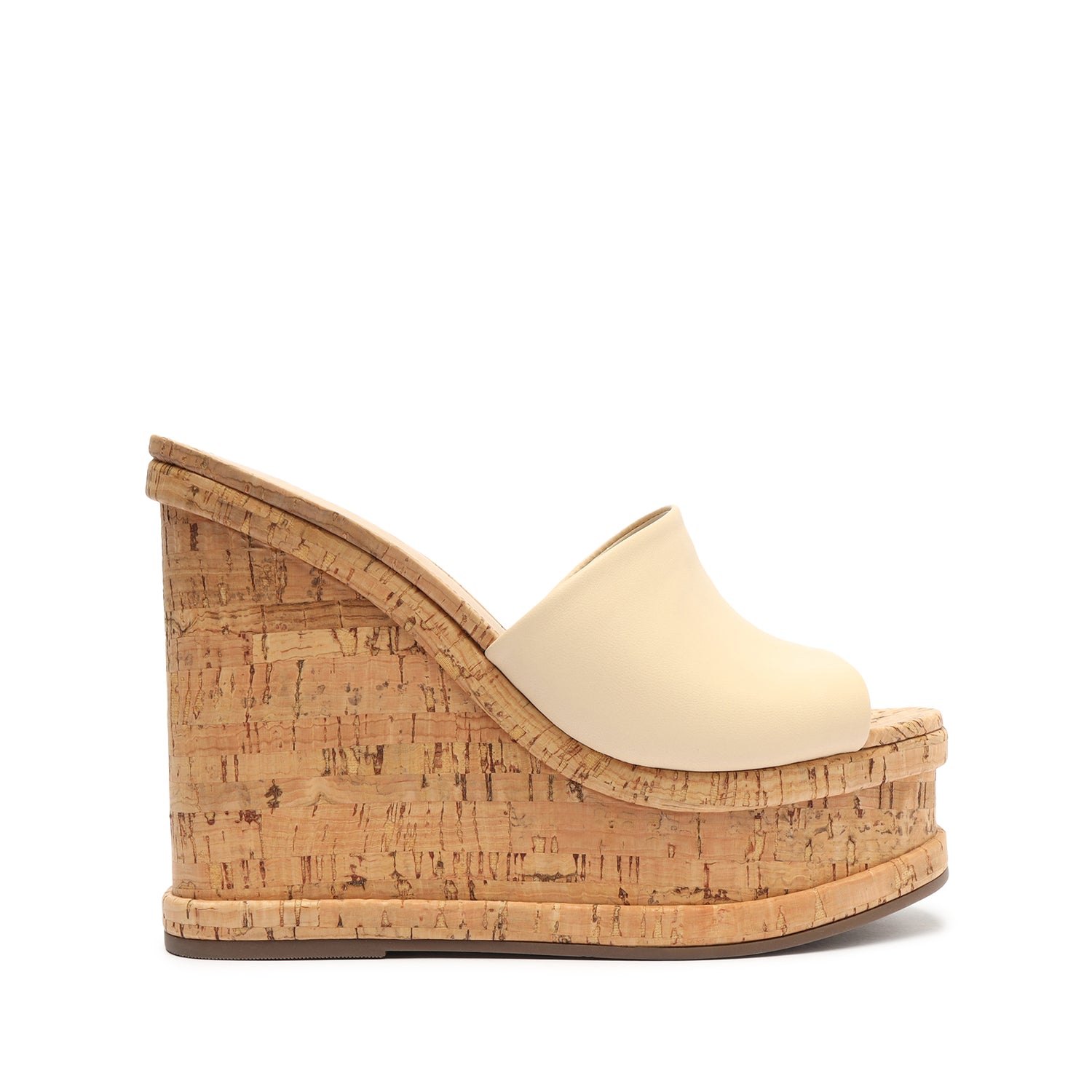 Dalle Nappa Leather Sandal Sandals Sale 5 Eggshell Nappa Leather - Schutz Shoes