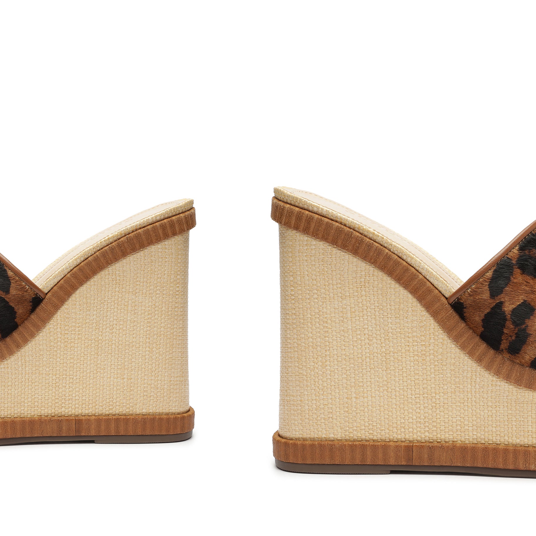 Dalle Wild Leopard-Printed Leather Sandal Sandals Open Stock    - Schutz Shoes