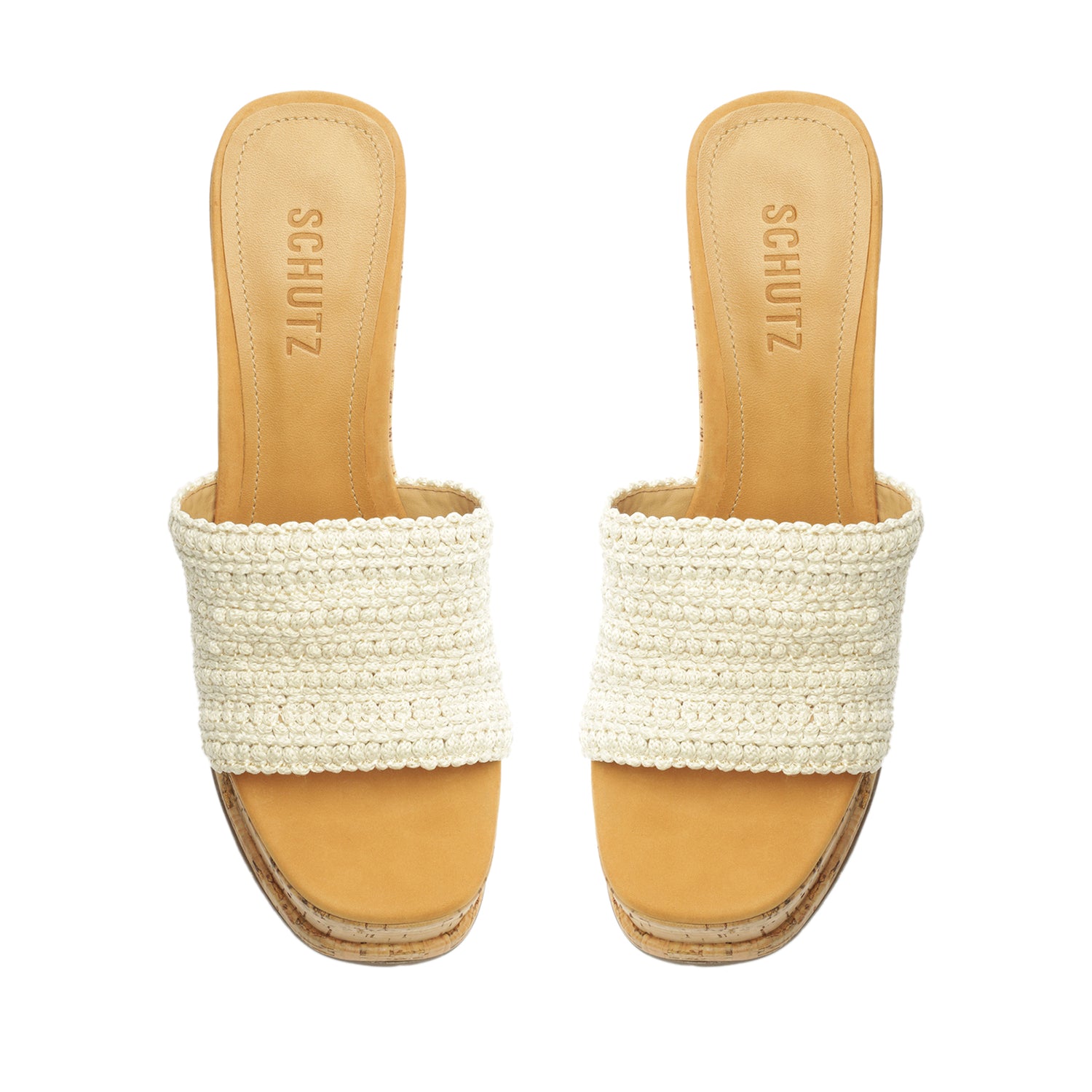 Schutz raffia online sandal