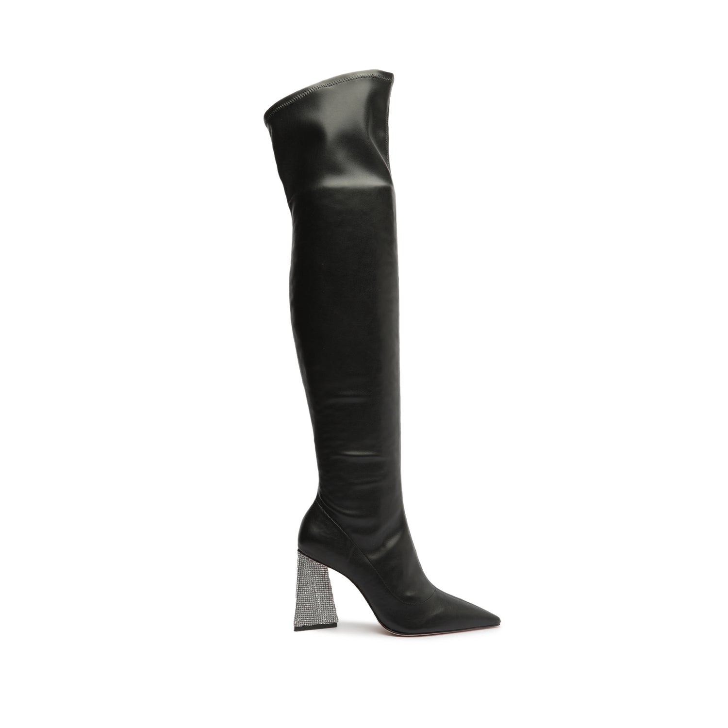 Cyrus Up Nappa Leather Boot Boots Sale 5 Black Nappa Leather - Schutz Shoes