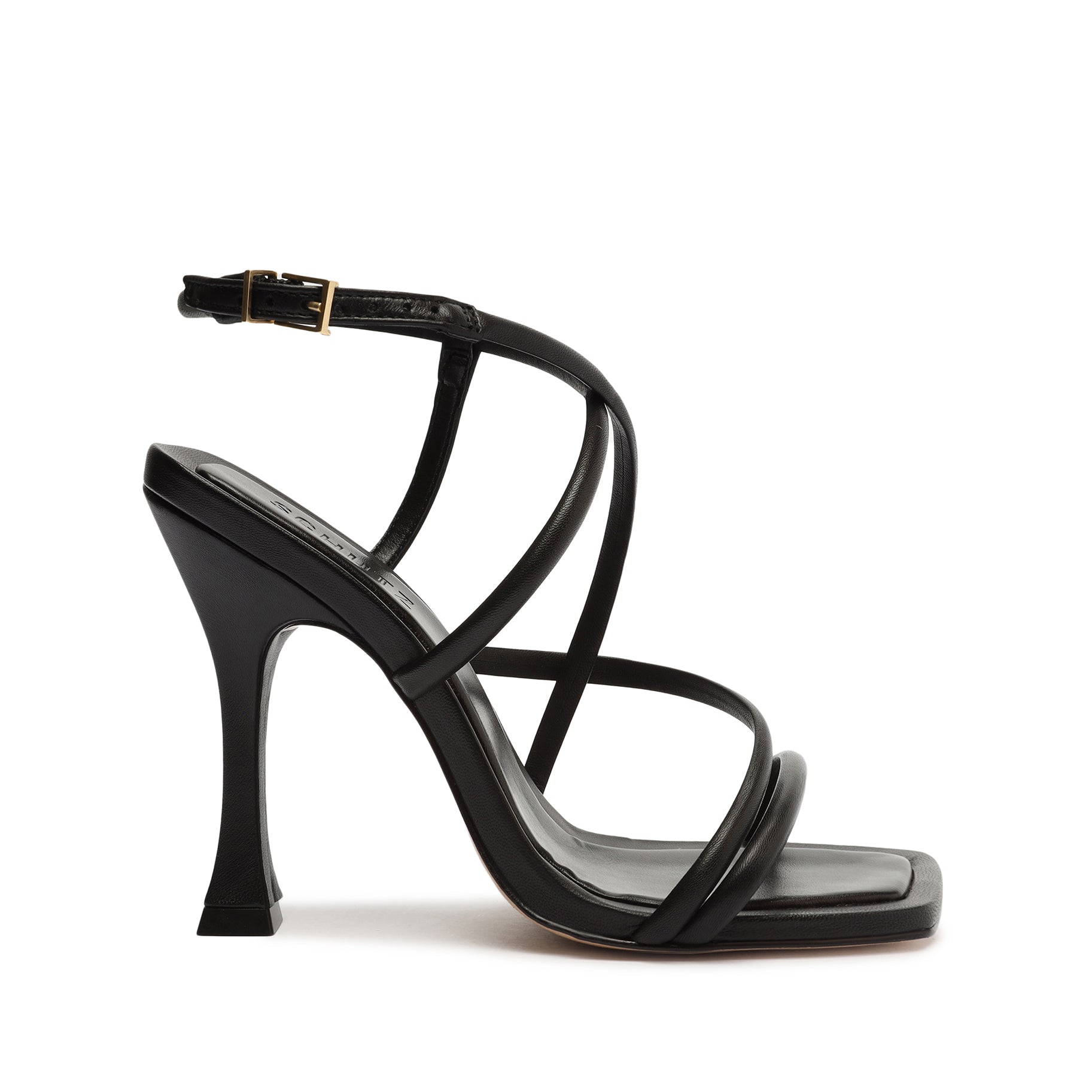 Lovi Nappa Leather Sandal Sandals OLD 5 Black Nappa Leather - Schutz Shoes