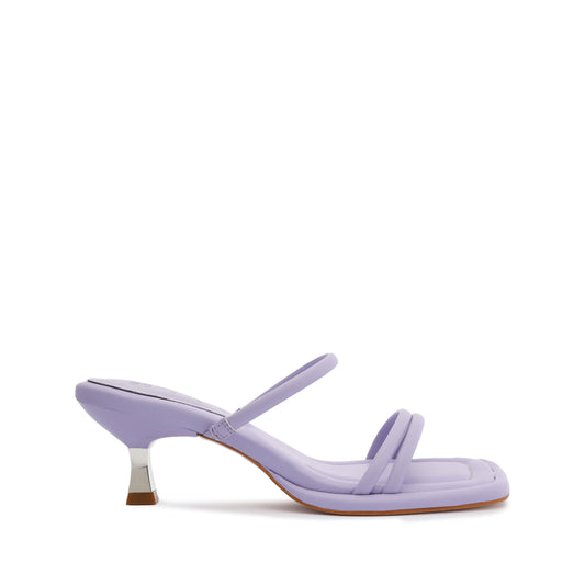 Agatha Mid Sandal Sandals Sale 5 Smoky Grape Leather - Schutz Shoes