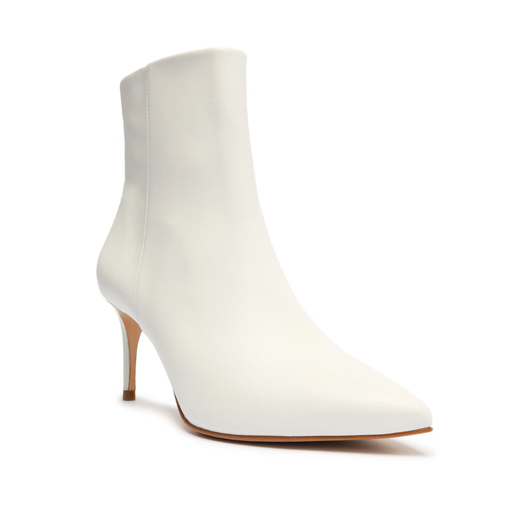 Buy WHITE ZIPPER BACK CONTRAST BLOCK ANKLE BOOTS for Women Online in India