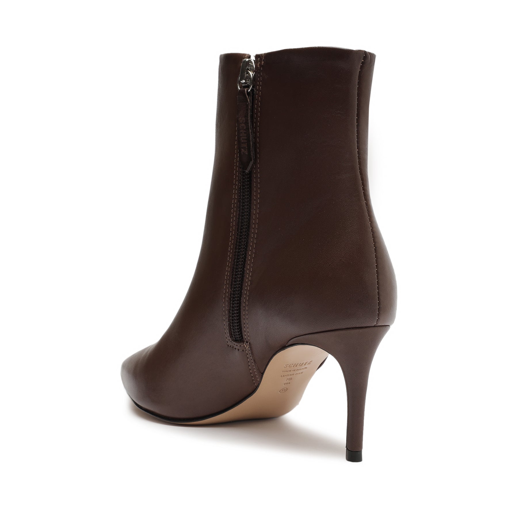 Magali Mid Leather Bootie Booties FALL 23    - Schutz Shoes