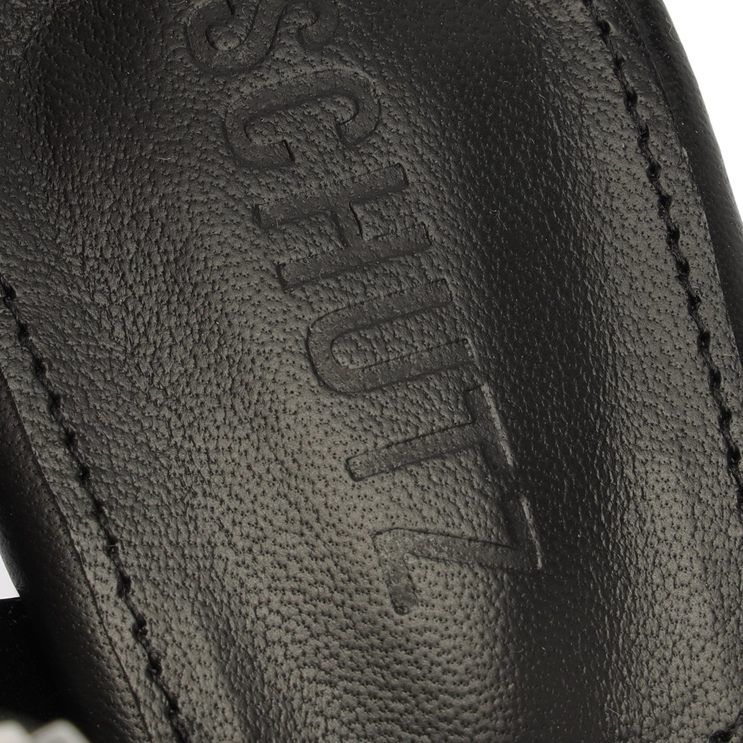 Keefa High Nappa Leather Sandal Black Nappa Leather