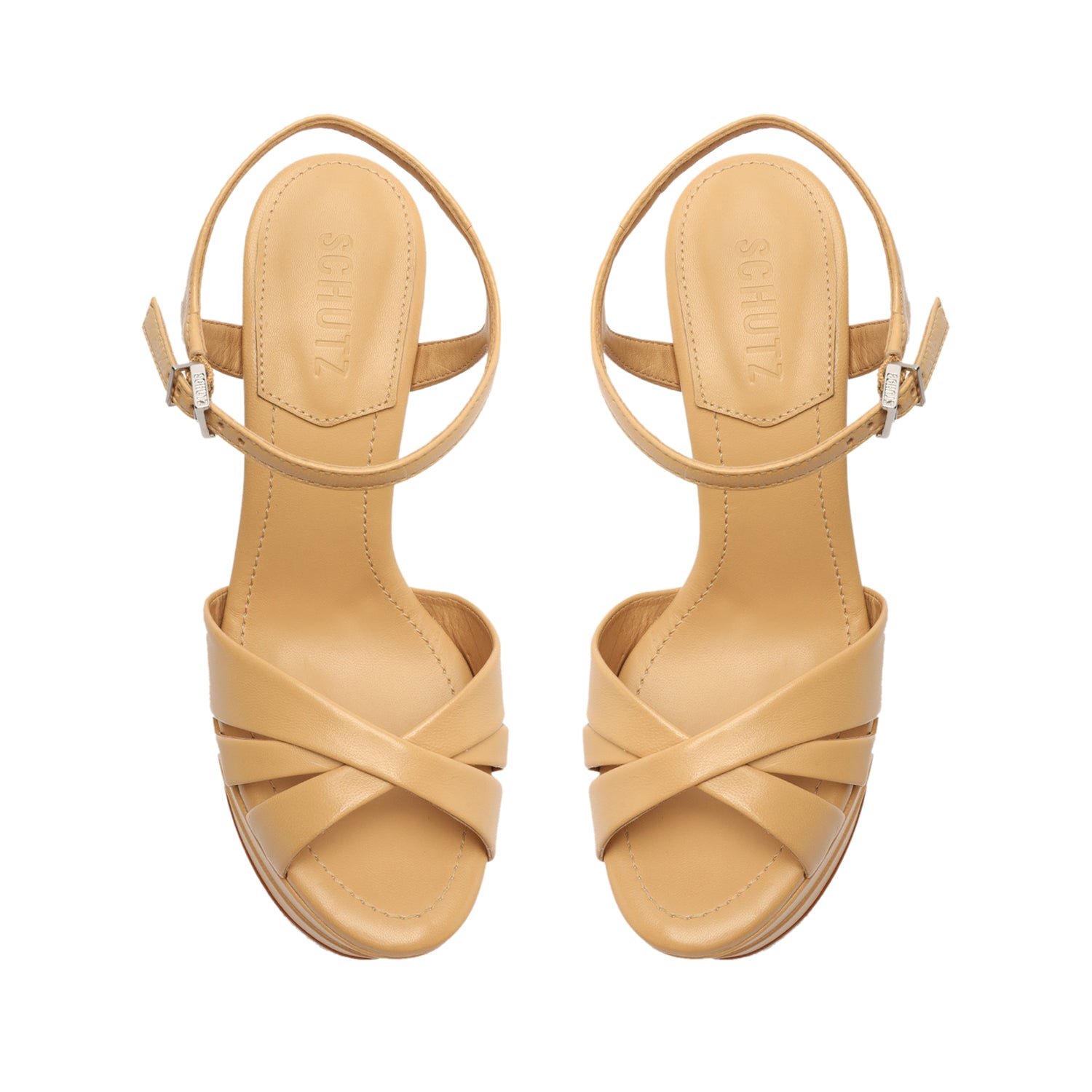 Keefa High Nappa Leather Sandal – SCHUTZ