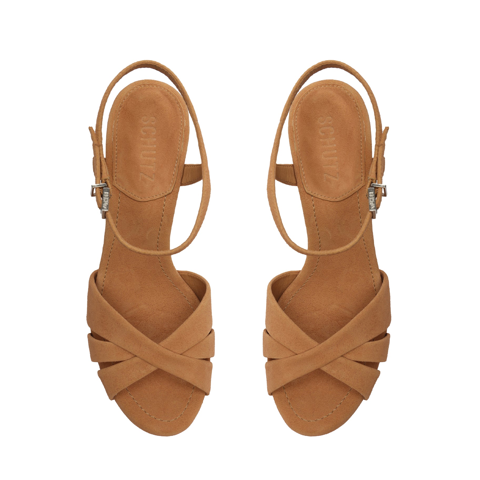 Keefa High Suede Sandal Sandals FALL 23    - Schutz Shoes