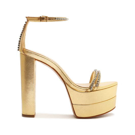 Fabienne Platform Metallic Leather Sandal Sandals OLD 5 Gold Metallic Leather - Schutz Shoes