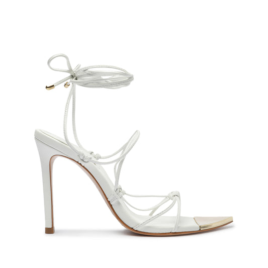 Hana Nappa Leather Sandal Sandals OLD 5 White Nappa Leather - Schutz Shoes