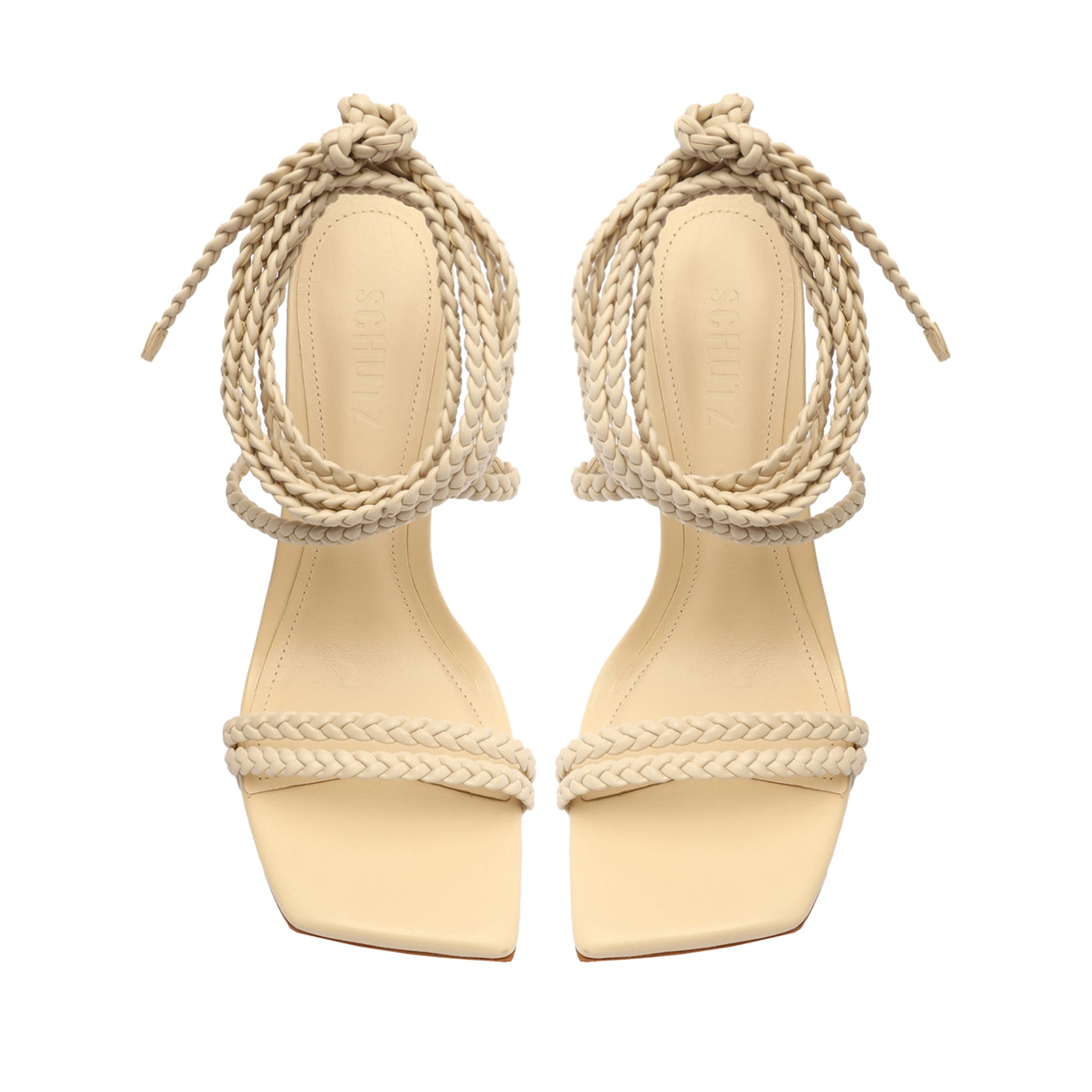 Jada Braided Leather Sandal Sandals Sale    - Schutz Shoes