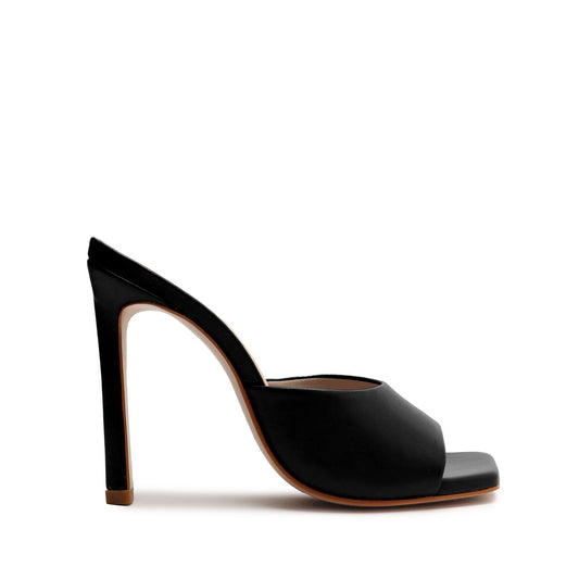 Kate Nappa Leather Sandal Sale 5 Black Nappa Leather - Schutz Shoes