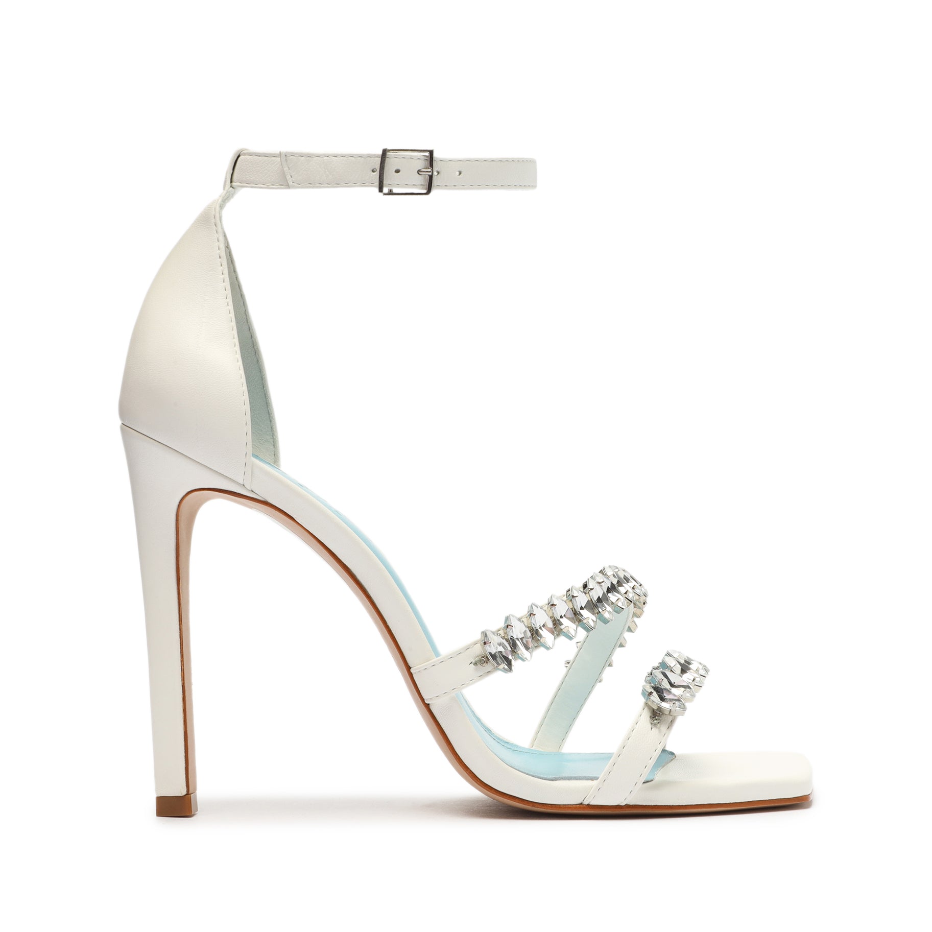 Linsey Nappa Leather Sandal Sandals OLD 5 White Nappa Leather - Schutz Shoes