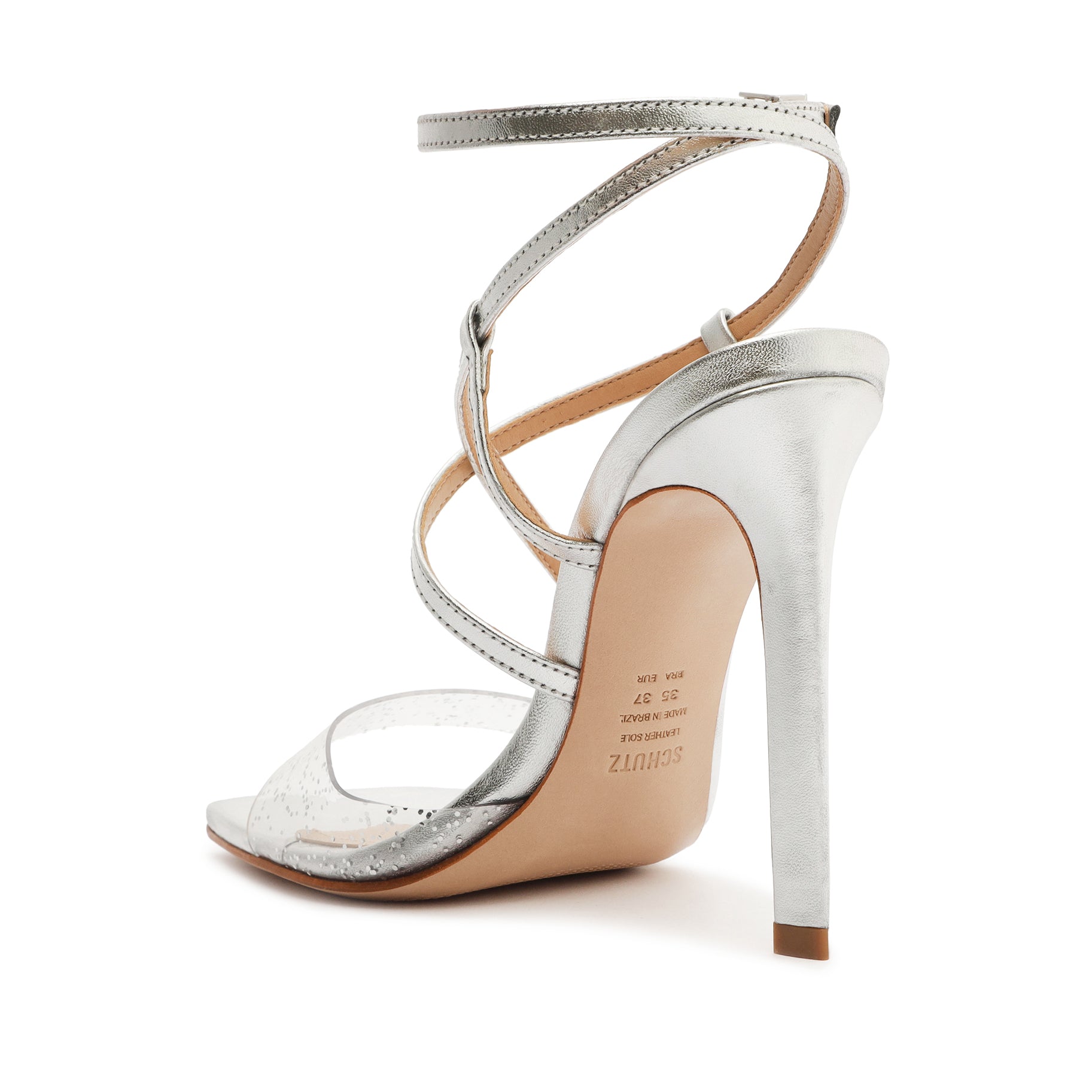 Aisha Glittery Vinyl Sandal Sandals Sale    - Schutz Shoes