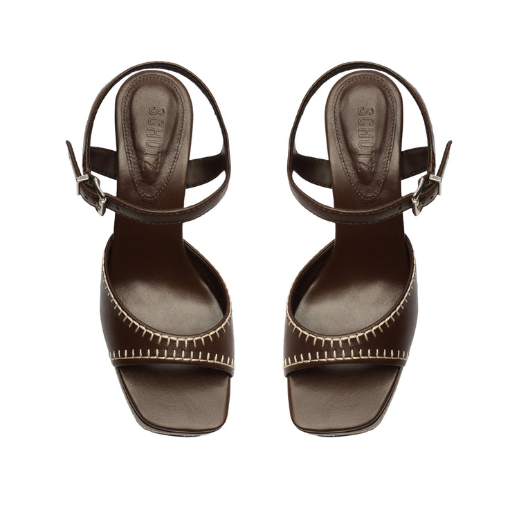 Lenne Indie Nappa Leather Sandal Sandals Resort 23    - Schutz Shoes
