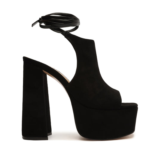 Blakely Suede Sandal OLD 5 Black Suede - Schutz Shoes