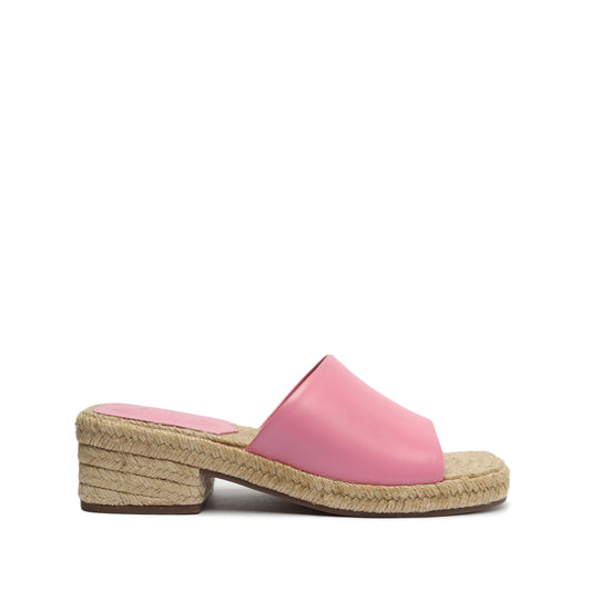 Corah Leather Sandal 5 Club Rose Leather - Schutz Shoes