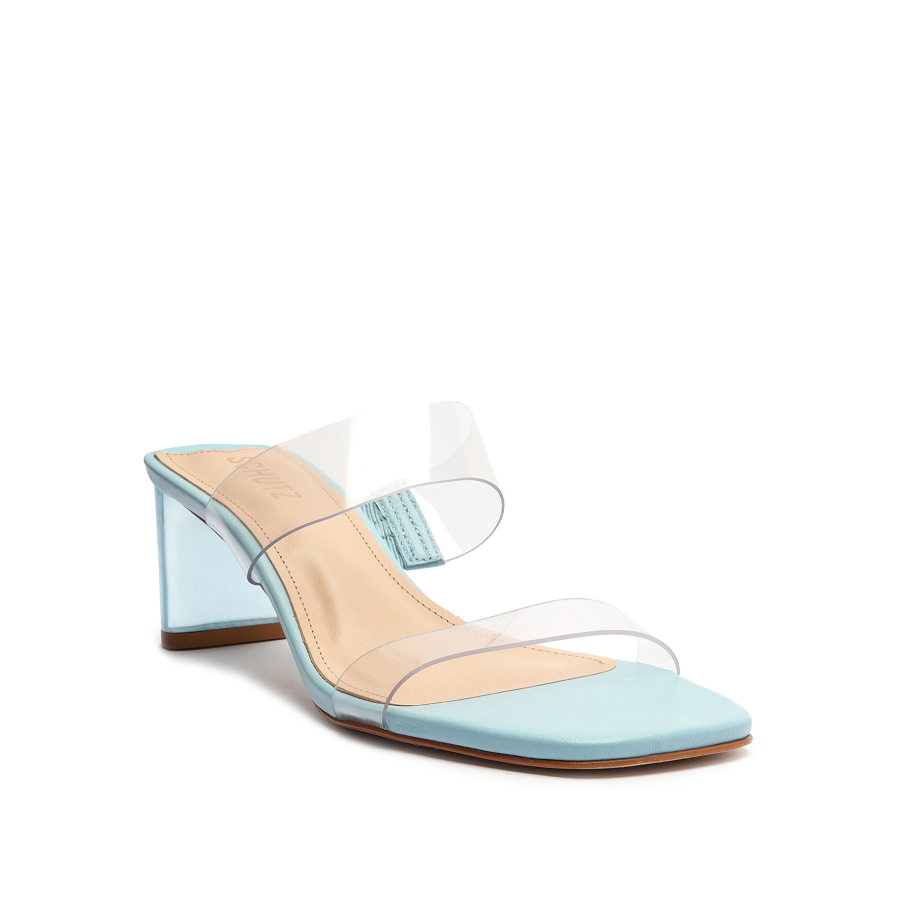 Ariella Acrylic Mid Sandal Sandals OLD    - Schutz Shoes