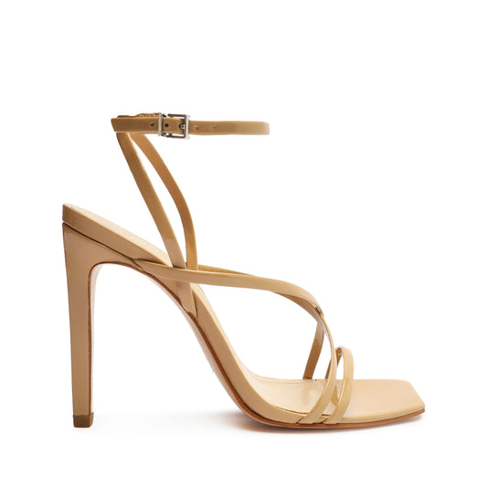 Bari Leather Sandal Sandals RESORT 24 5 Beige Patent Leather - Schutz Shoes