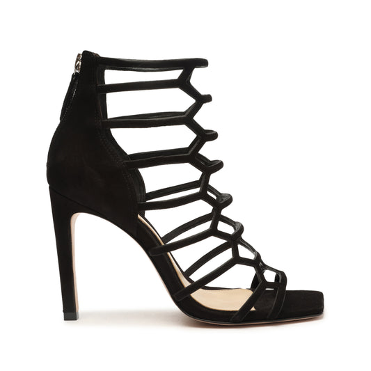 Julianna Nubuck Sandal Sandals OLD 5 Black Nubuck - Schutz Shoes