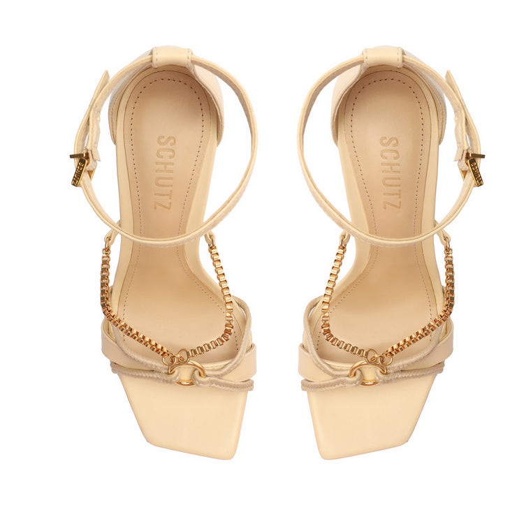 Silvie Nappa Leather Sandal Sandals PRE FALL 23    - Schutz Shoes