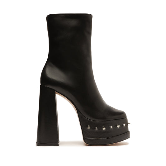 Selene Casual Studs Bootie Booties Fall 22 5 Black Nappa Leather - Schutz Shoes