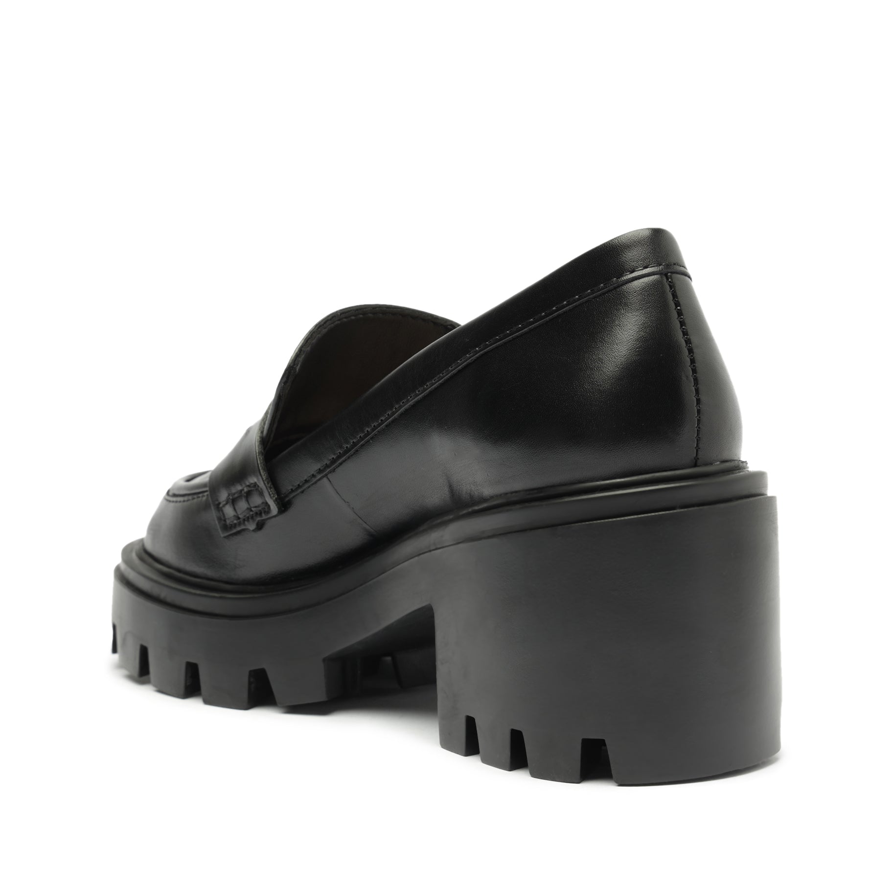 Viola Tractor Leather Flat Flats PRE FALL 23    - Schutz Shoes