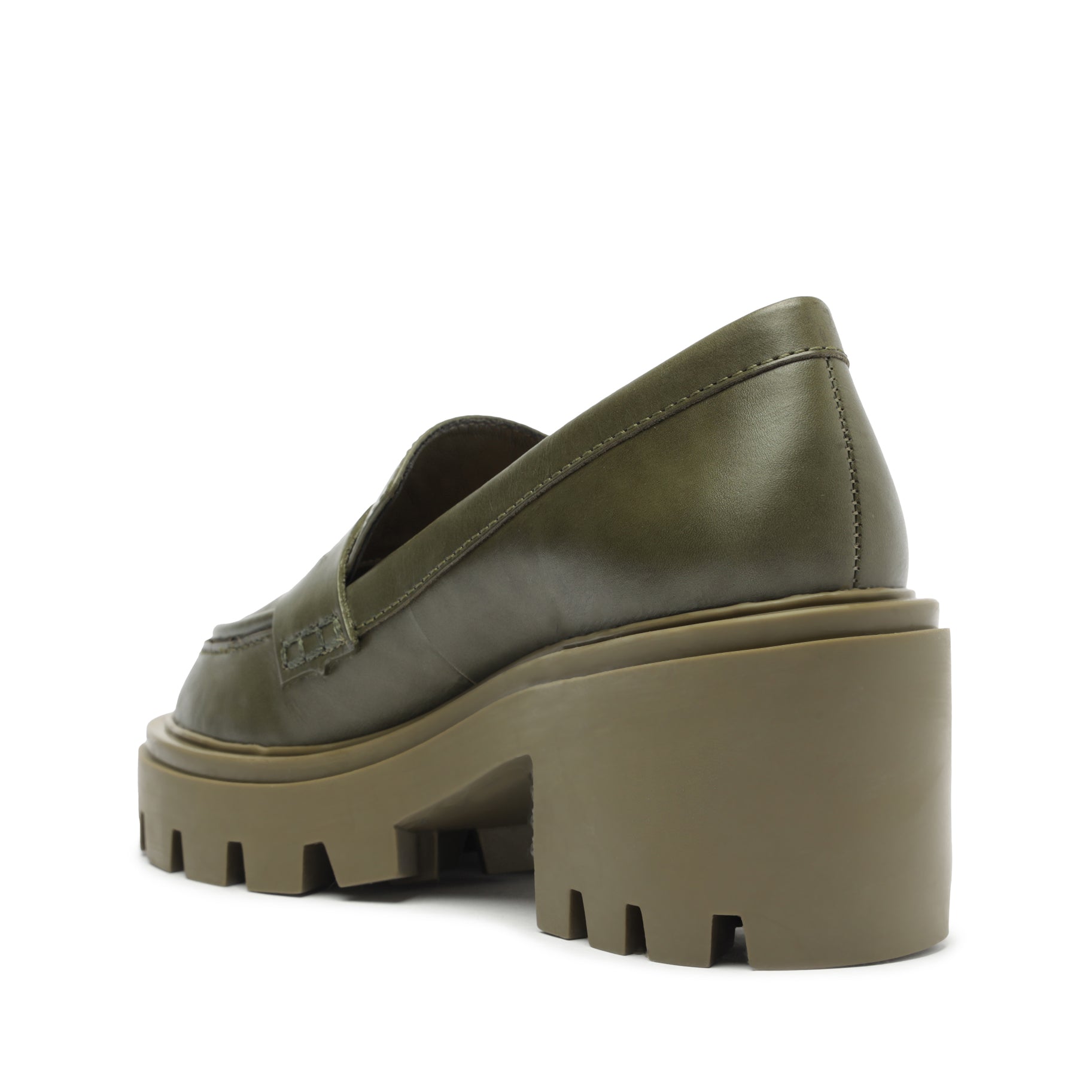 Viola Tractor Leather Flat Flats PRE FALL 23    - Schutz Shoes