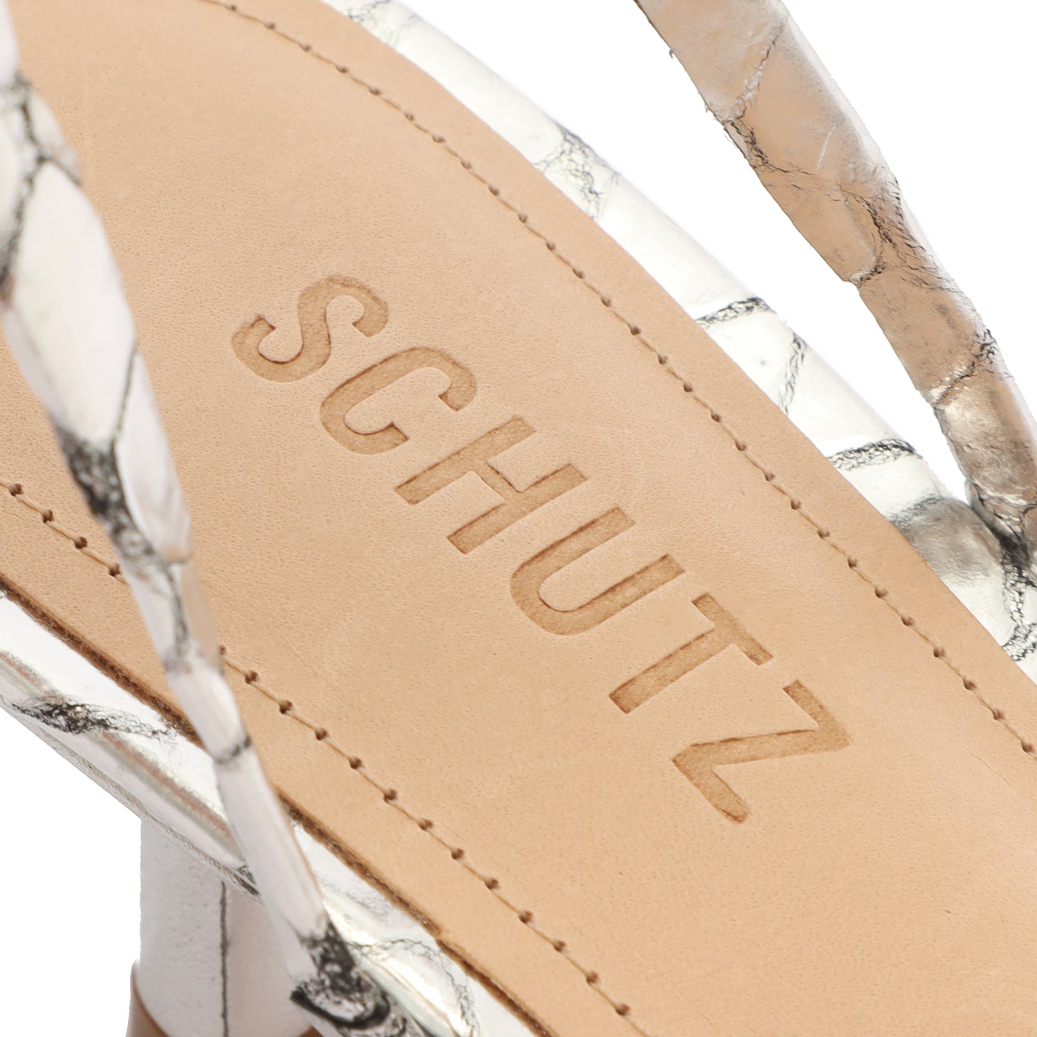 Lily Mid Metallic Sandal Sandals Sale    - Schutz Shoes