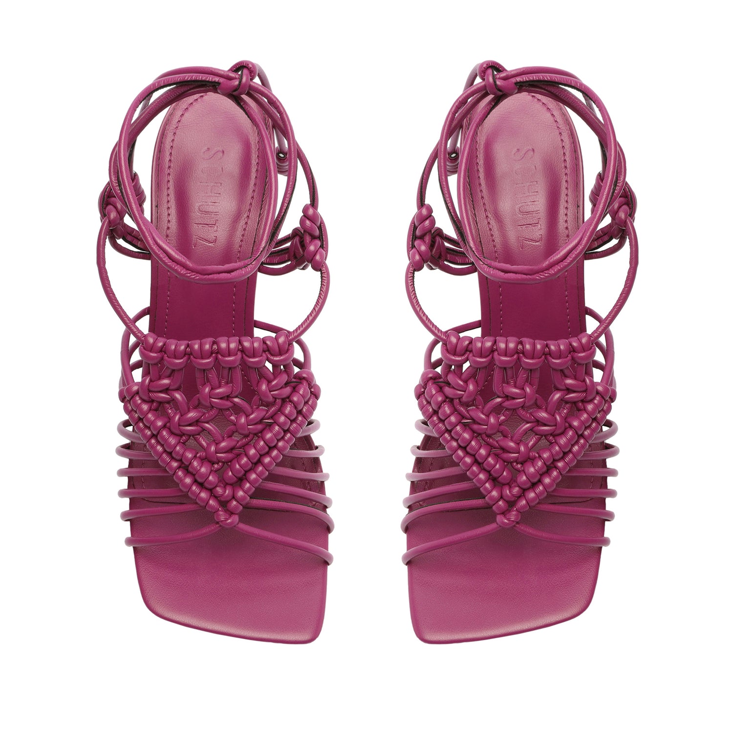 Schutz discount pink sandals