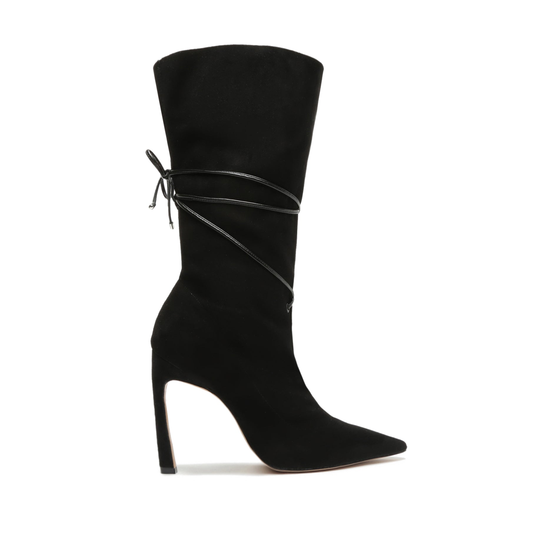 Mah Suede Bootie Booties OLD 5 Black Suede - Schutz Shoes