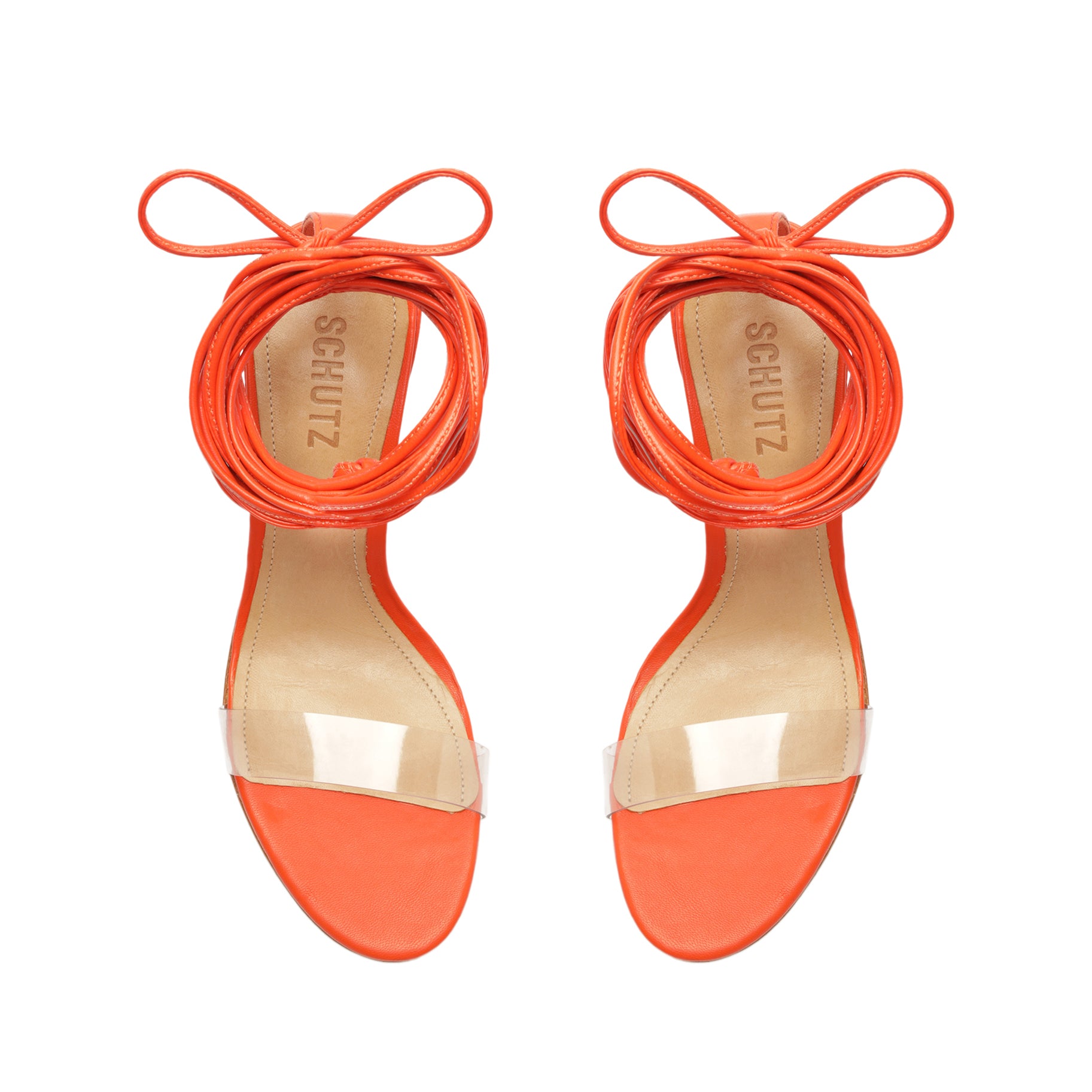 Jessie Vinyl & Nappa Leather Sandal Sandals Pre Fall 22    - Schutz Shoes