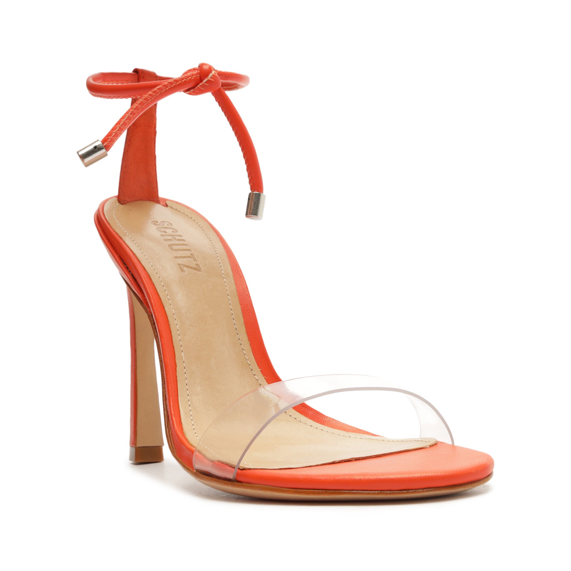 Jessie Vinyl & Nappa Leather Sandal Sandals Pre Fall 22    - Schutz Shoes