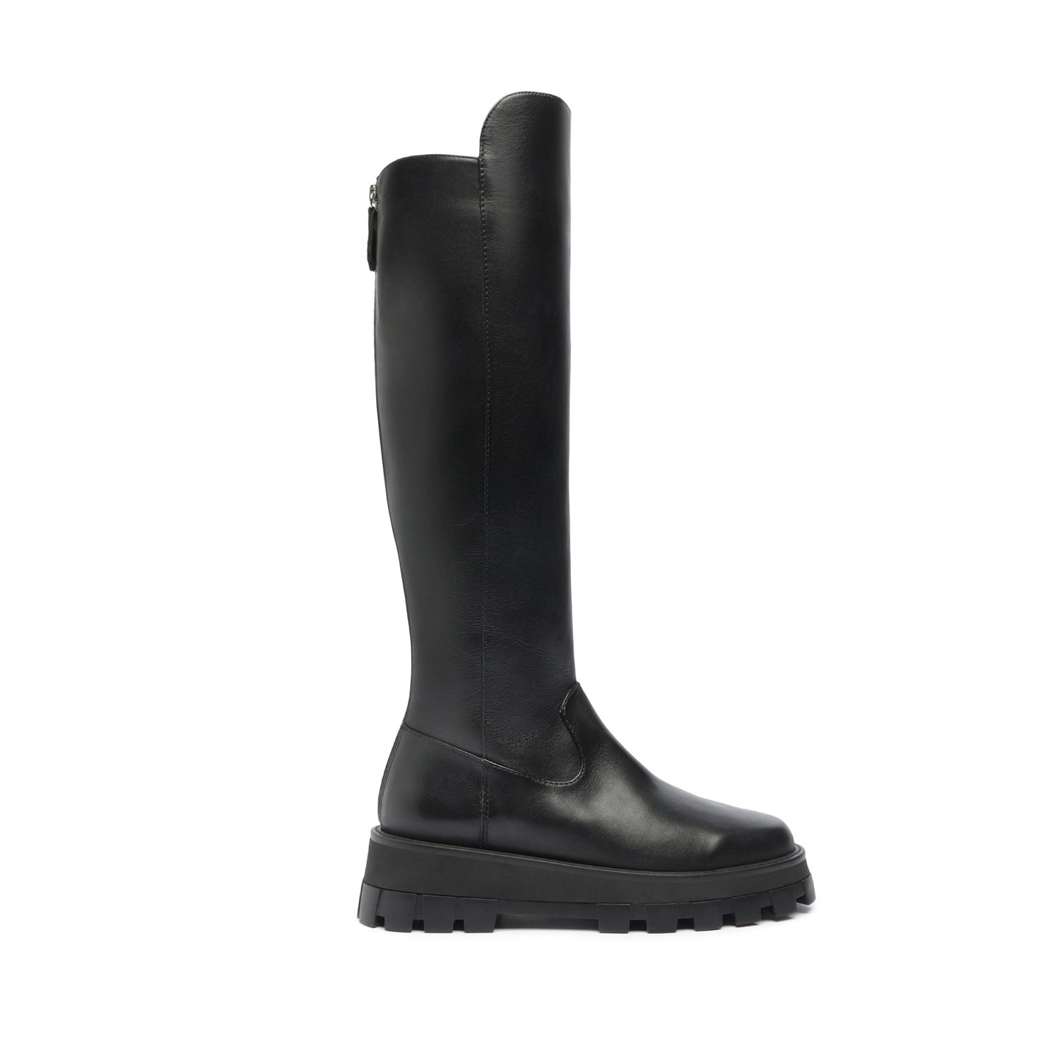 Gardienne Leather Boot Boots Open Stock 5 Black Leather - Schutz Shoes
