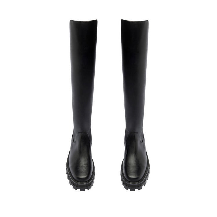 Gardienne Leather Boot Boots Open Stock    - Schutz Shoes