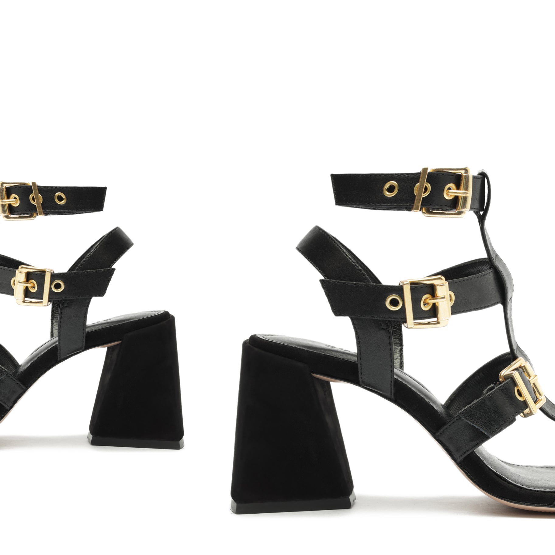 Yala Block Leather Sandal Sandals PRE FALL 23    - Schutz Shoes