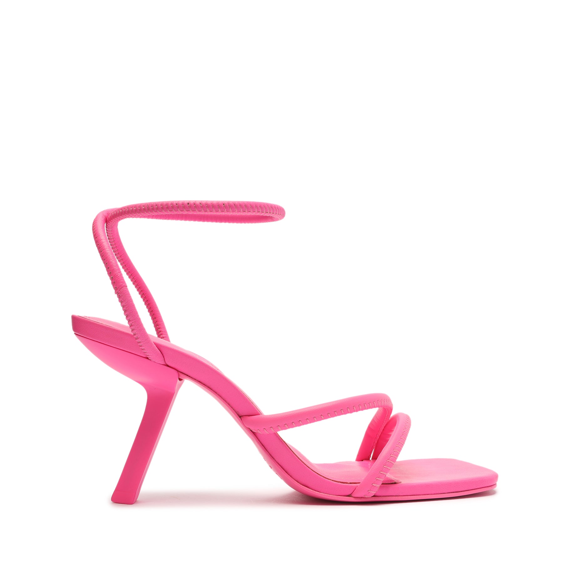 Shalla Sandal Sandals OLD 5 Bright Pink Faux Leather - Schutz Shoes