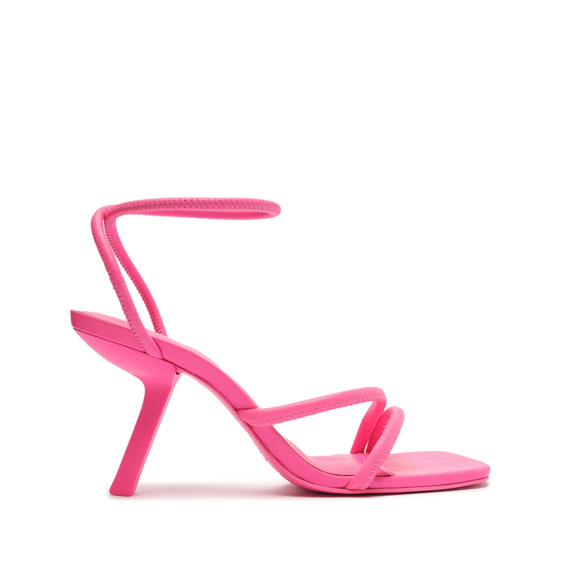 Shalla Sandal Sandals Pre Fall 22 5 Bright Pink Faux Leather - Schutz Shoes