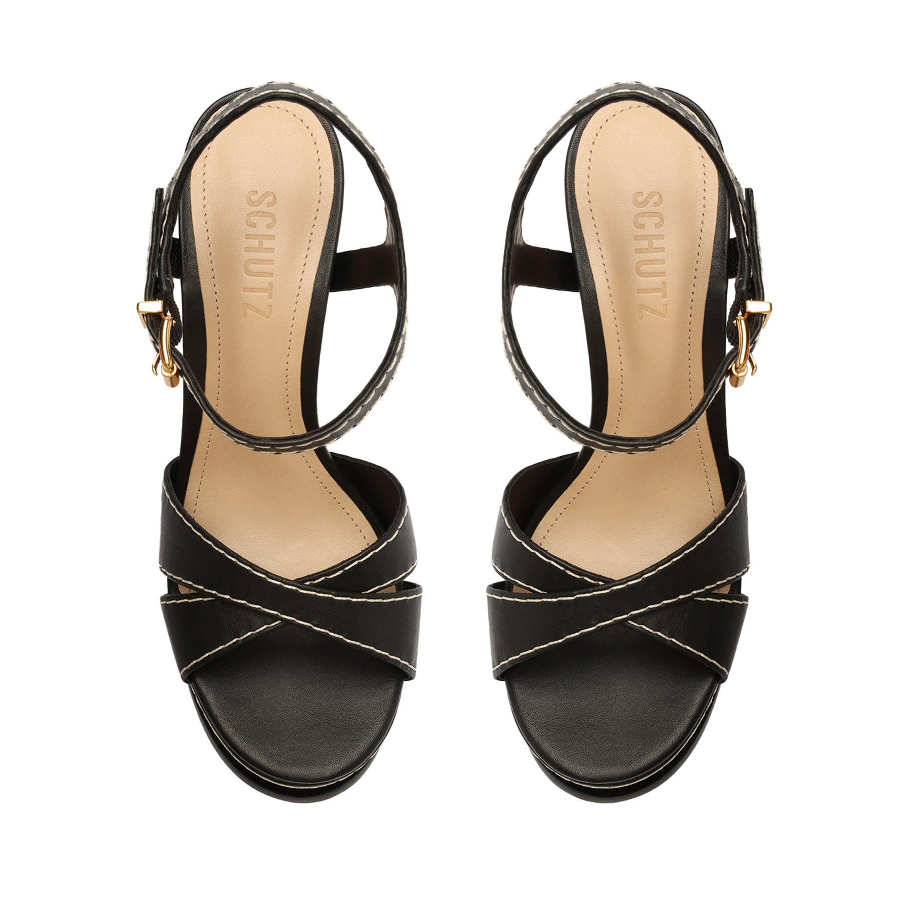 Keefa High Casual Sandal Sandals Resort 23    - Schutz Shoes