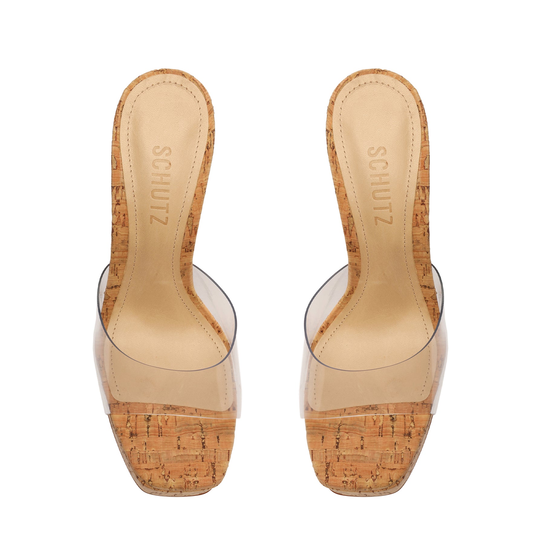 Haila Vinyl & Cork Sandal Sandals Sale    - Schutz Shoes