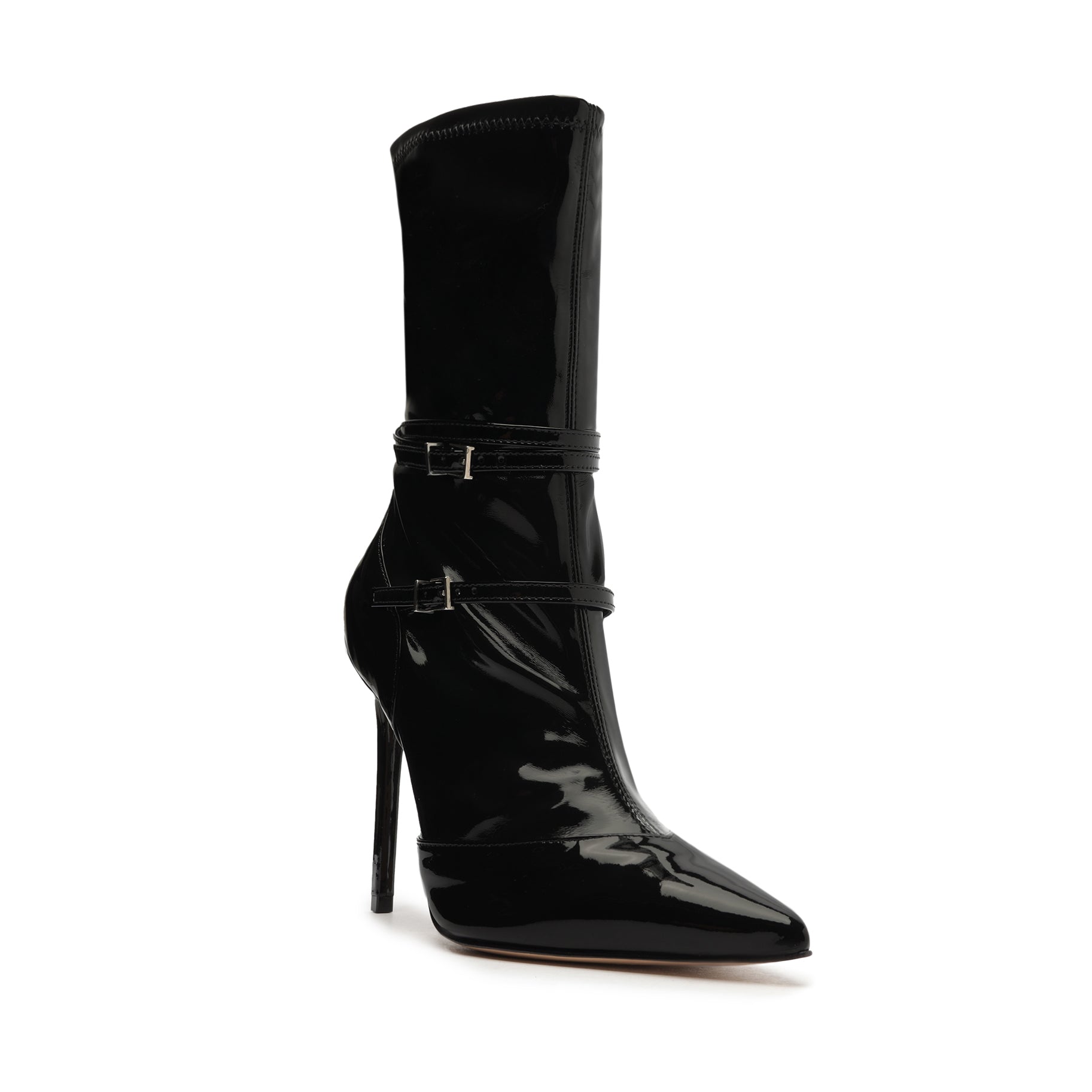 Paulene Patent Bootie Booties Fall 22    - Schutz Shoes