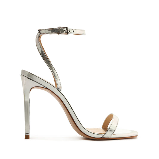 Joenn Specchio Leather Sandal Sandals FALL 23 5 Silver Specchio Leather - Schutz Shoes