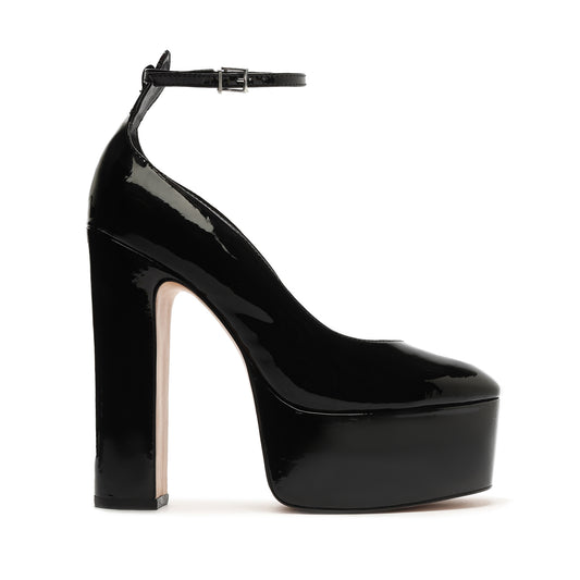 Renee Patent Pump Pumps Pre Fall 22 5 Black Patent Faux Leather - Schutz Shoes