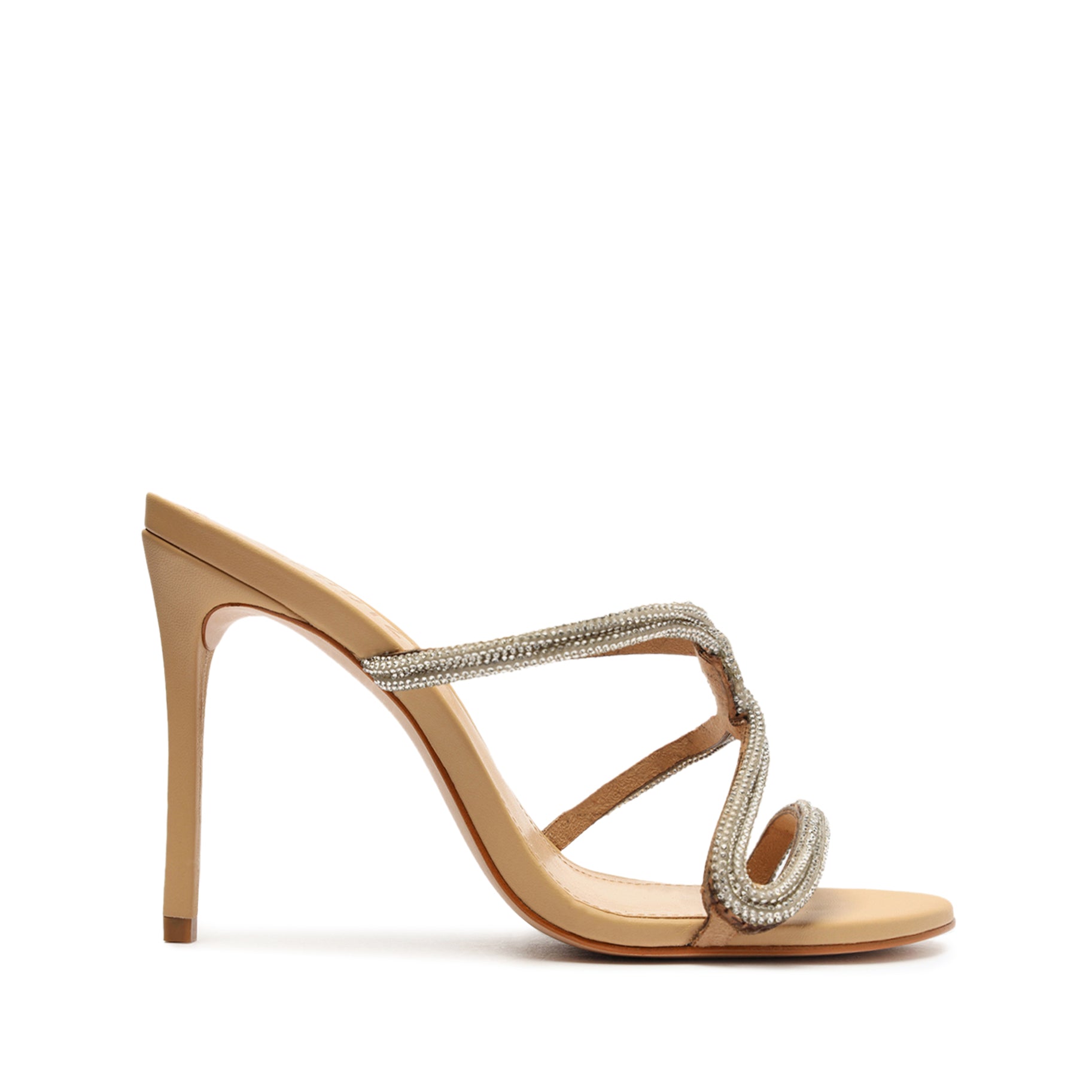 Sonia Nappa Leather Sandal Sandals OLD 5 Light Beige Nappa Leather - Schutz Shoes