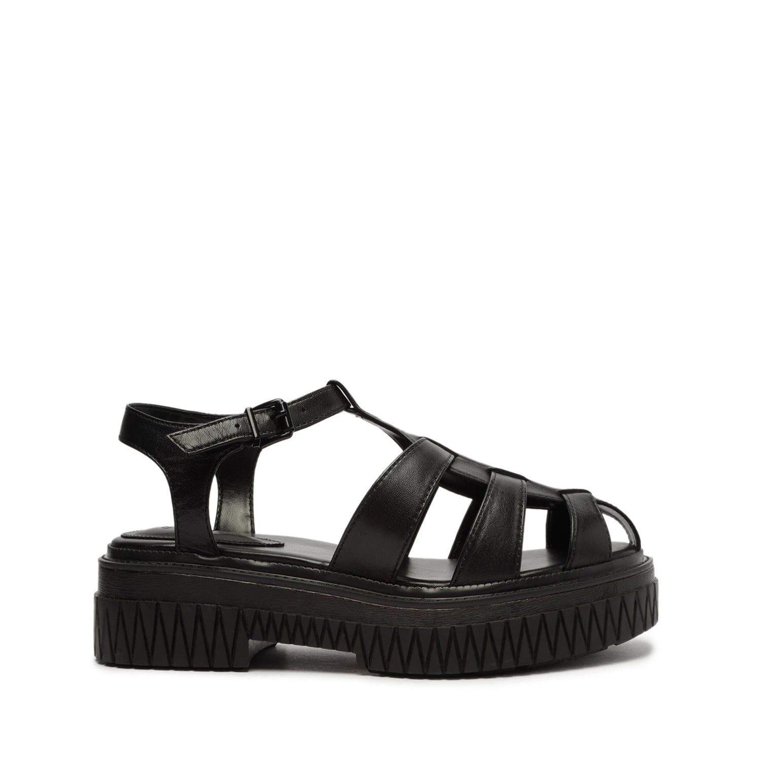 Beatrix Nappa Leather Sandal Sandals Sale 5 Black Nappa Leather - Schutz Shoes