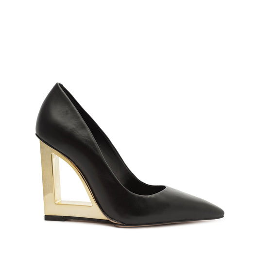 Filipa Casual Pump Pumps WINTER 23 5 Black Nappa Leather - Schutz Shoes