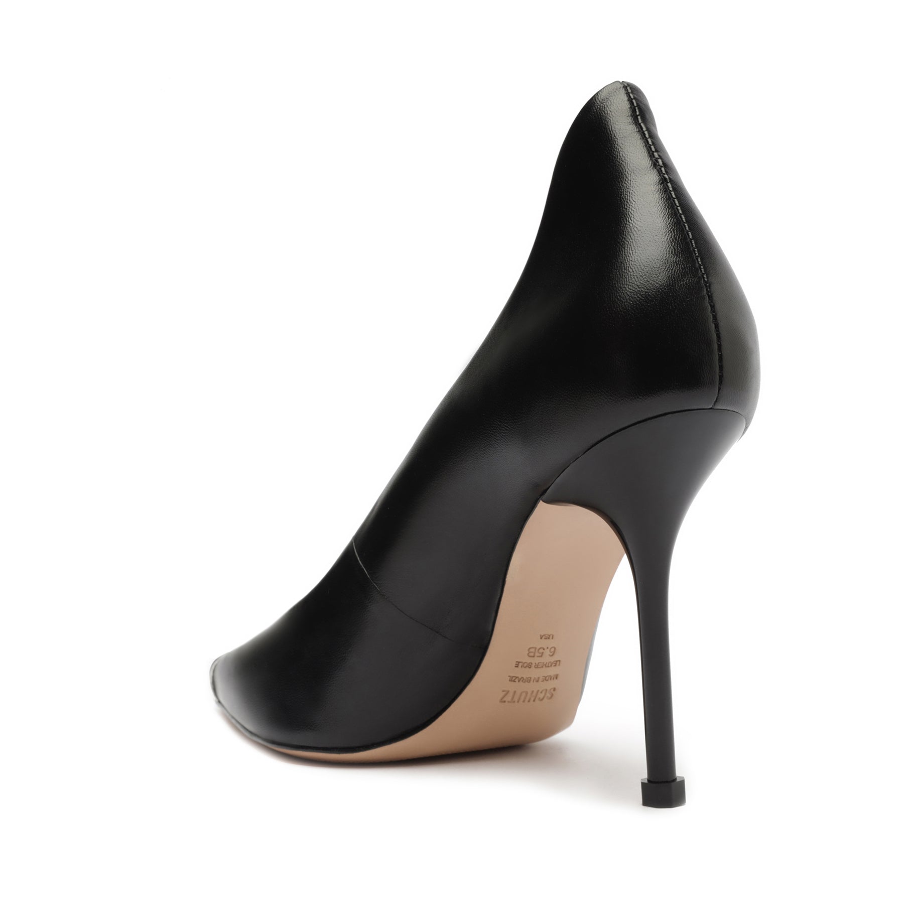 Amal Captoe Leather Pump Pumps Open Stock    - Schutz Shoes