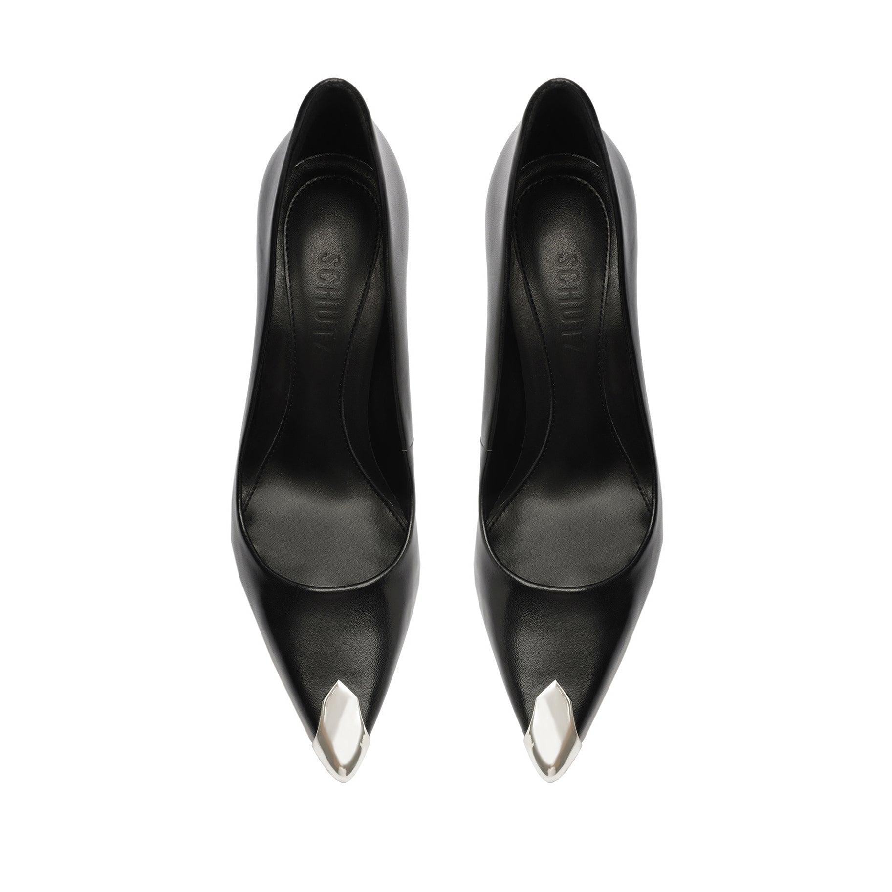 Amal Captoe Leather Pump Pumps Open Stock    - Schutz Shoes