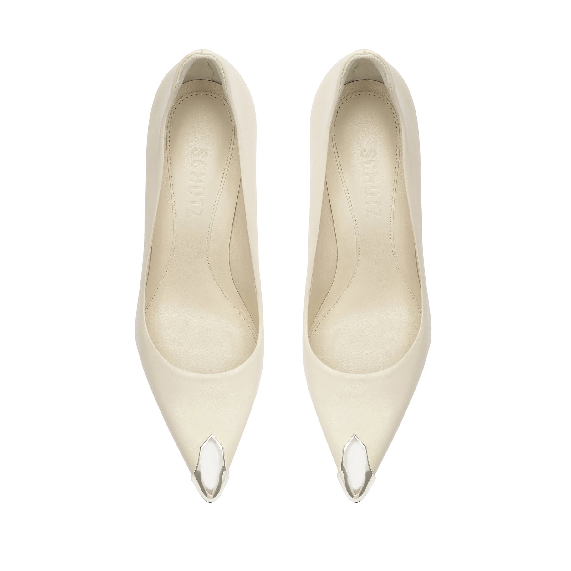 Amal Captoe Leather Pump Pumps Open Stock    - Schutz Shoes