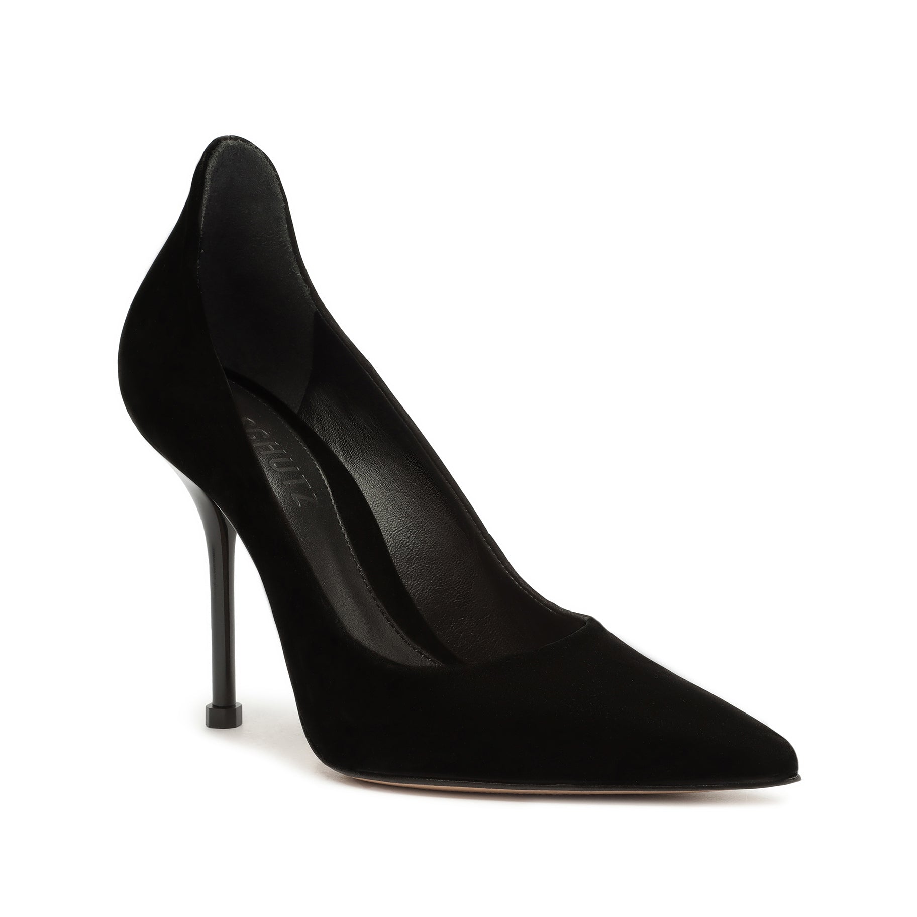 Amal Nubuck Pump Pumps Open Stock    - Schutz Shoes