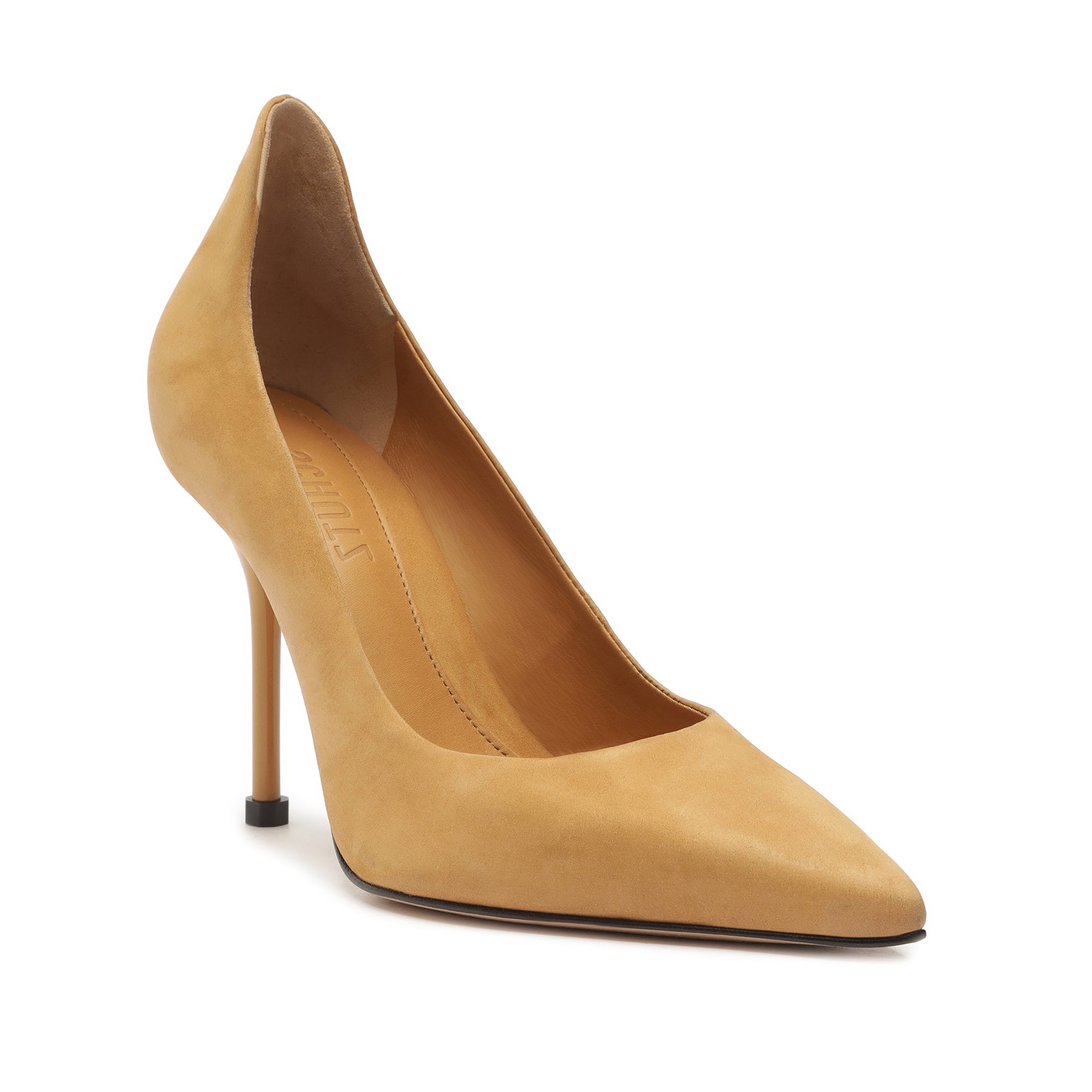 Amal Nubuck Pump Pumps Open Stock    - Schutz Shoes